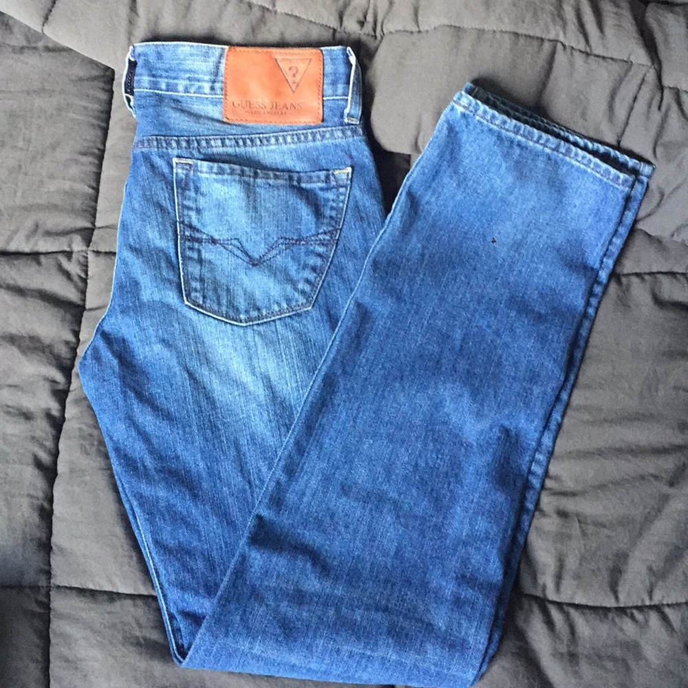 Men Guess Slim straight jeans
